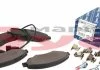 Колодки тормозные, передние FWD, 2.2TDCI MEYLE 025 244 8518/W (фото 1)