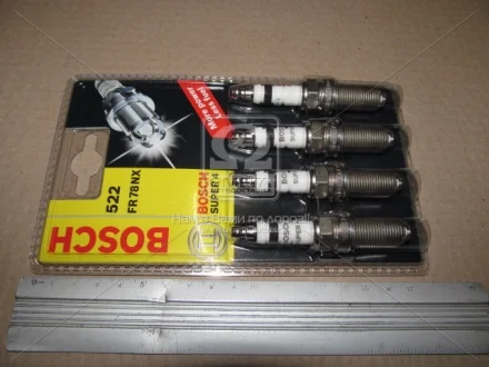 Свеча зажигания FR78NX SUPER 4 BOSCH 0242232815