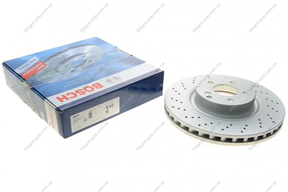 Диск тормозной MB W221 S350 S320CDI F BOSCH 0986479413 (фото 1)