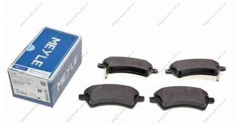 Колодки тормозные дисковые MEYLE 025 237 6617/W