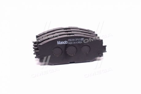 Тормозные колодки дисковые передние MANDO MPT08