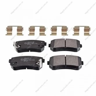 Тормозные колодки дисковые BLUE PRINT ADG042119