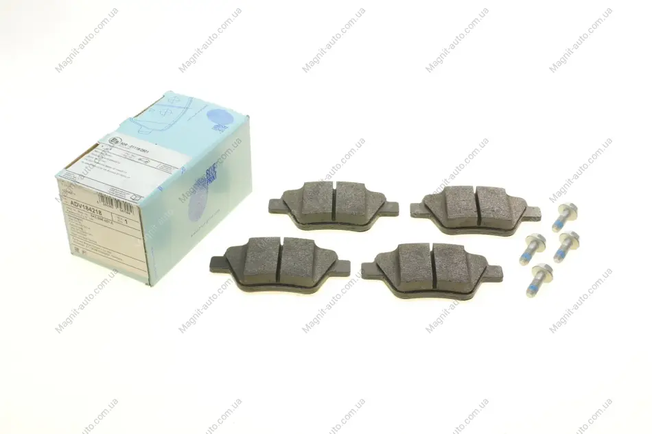 Тормозные колодки дисковые BLUE PRINT ADV184218 (фото 1)