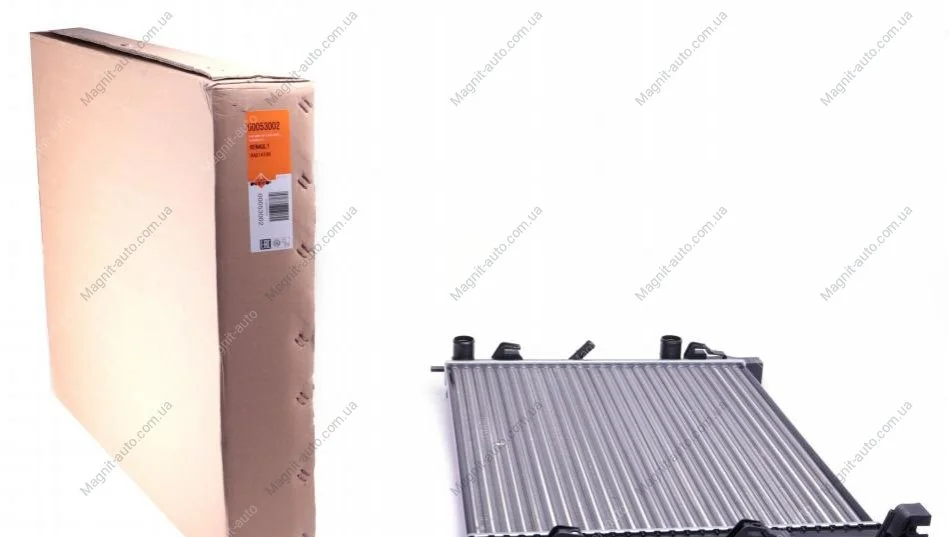 Радиатор охлаждения двигателя, RENAULT Kangoo 07- NRF 53002 (фото 1)