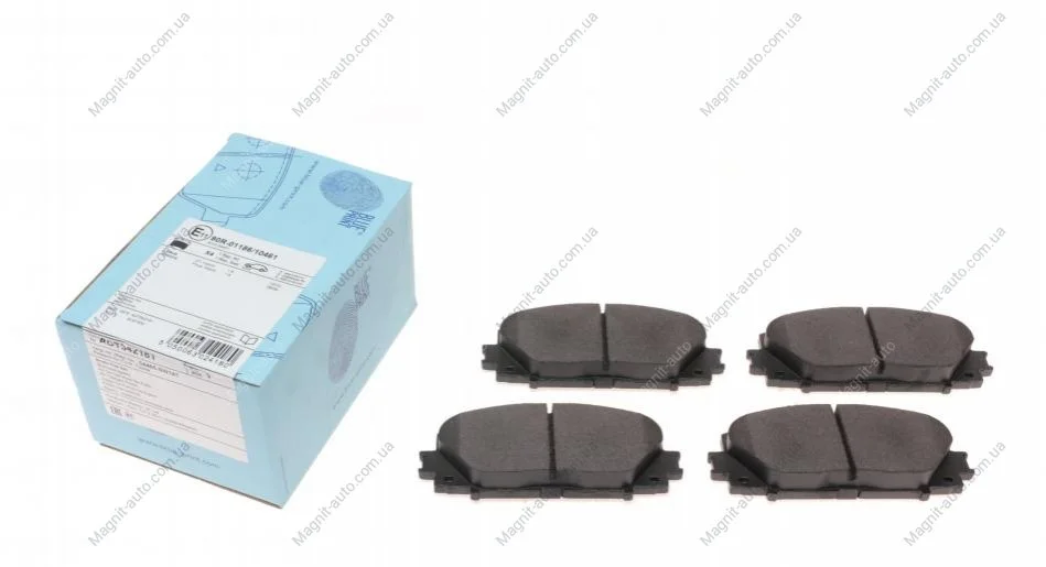 Колодки тормозные передние дисковые Lexus, Toyota (произ-во Blue Print) BLUE PRINT ADT342181 (фото 1)