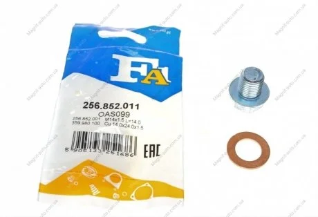 Масляные пробки/M14x15 L=14 FISCHER Fischer Automotive One (FA1) 256.852.011