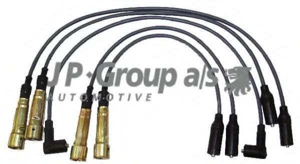 Комплект (5 шт.) проводов зажигания Audi 80/Golf/Passat 1./1.8/2.0 -97 JP GROUP 1192002310 (фото 1)