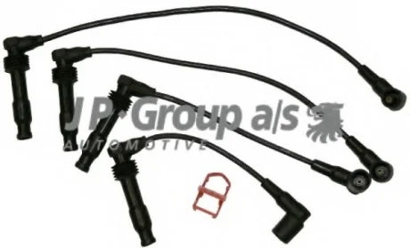 Комплект (4 шт.) проводів запалення Astra F/G/Vectra A/B 1.8/2.0 93-05 JP GROUP 1292001910