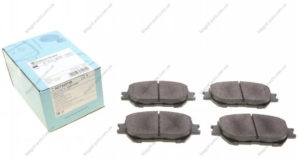Гальмівні колодки дискові BLUE PRINT ADT342130 (фото 1)