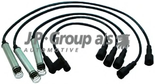 Комплект (5 шт) проводов зажигания ASTRA F/Kadett E 1.8-2.0 86-98 JP GROUP 1292001310 (фото 1)