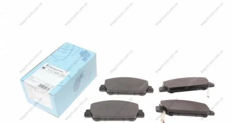 Комплект тормозных накладок, дисковый тормоз BLUE PRINT ADH242100