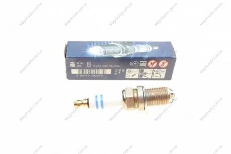 Свеча зажигания FGR7KQE0 NI-Y BOSCH 0242235715