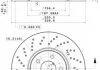Тормозной диск вентилируемый BREMBO 09.A828.11 (фото 1)