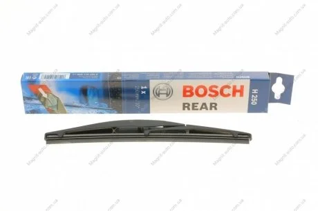 Щітки склоочисника TW H250 FIAT/SUZUKI Sedici//Splash/Swift/SX-4 \'\'R - кратн. 10 шт BOSCH 3397011629