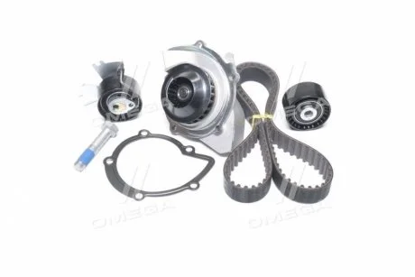 Комплект ГРМ Citroen Jumpy/Fiat Scudo/Peugeot Expert 2.0 HDi/MJET 09- (+помпа) Gates KP15672XS