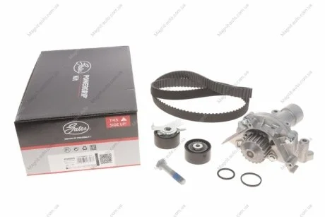 Ременной комплект ГРМ с помпой Gates KP25608XS