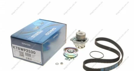 Ременной комплект ГРМ с помпой DAYCO KTBWP2530
