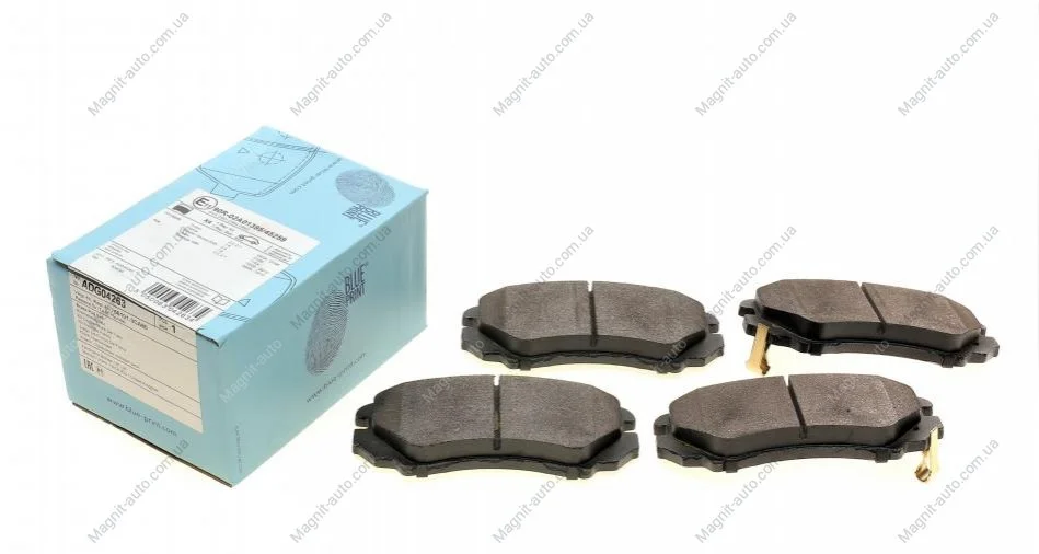 Комплект тормозных колодок, дисковый тормоз BLUE PRINT ADG04263 (фото 1)