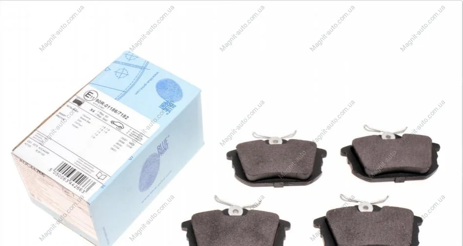 К-т колодок гальмівних BLUE PRINT ADC44266 (фото 1)