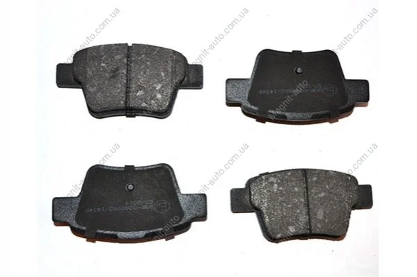 Комплект тормозных колодок из 4 шт. дисков ASAM 71369 (фото 1)