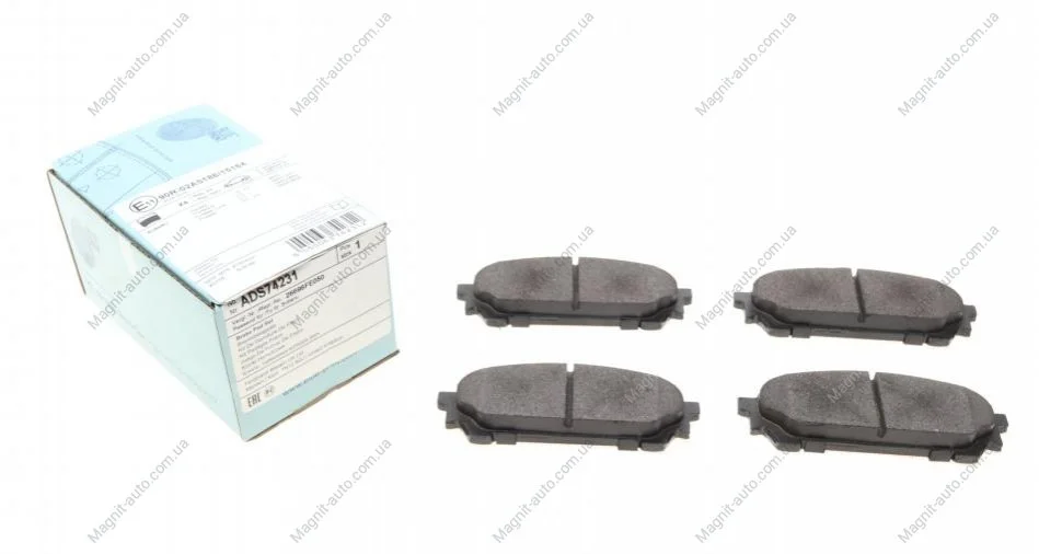 К-т колодок гальмівних BLUE PRINT ADS74231 (фото 1)