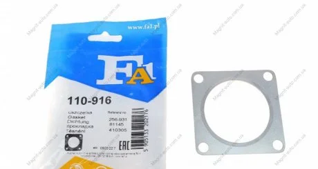 Прокладка (Система выпуска ОГ) FISCHER Fischer Automotive One (FA1) 110-916