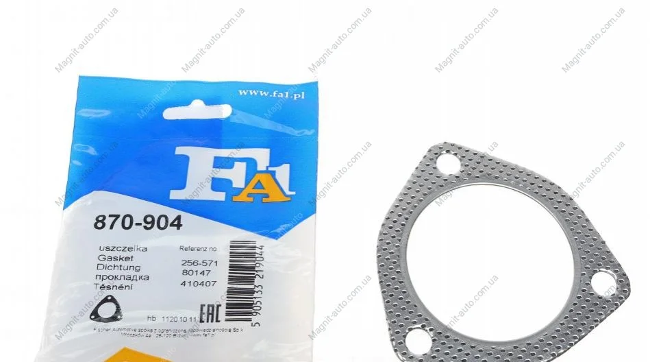 Прокладка вихлопної системи Fischer Automotive One (FA1) 870-904 (фото 1)