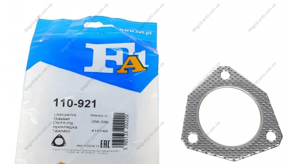 Прокладки до системи випуска відпрацьованих газів Fischer Automotive One (FA1) 110-921 (фото 1)