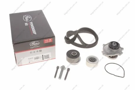Ременной комплект ГРМ с помпой Gates KP15603XS