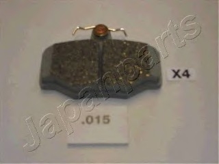 Тормозные колодки дисковые JAPANPARTS PP-015AF