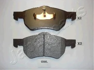 Тормозные колодки дисковые JAPANPARTS PA-096AF (фото 1)
