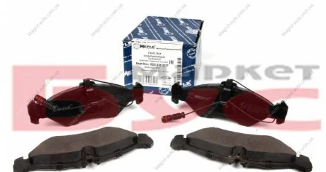 Колодки гальмівні, задні, DB208 (тип ATE) MEYLE 025 216 2117