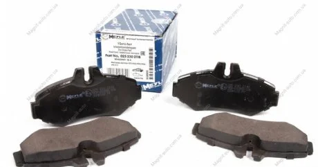 Колодки гальмівні, задні, 98-06 (тип BOSCH) MEYLE 025 230 2118
