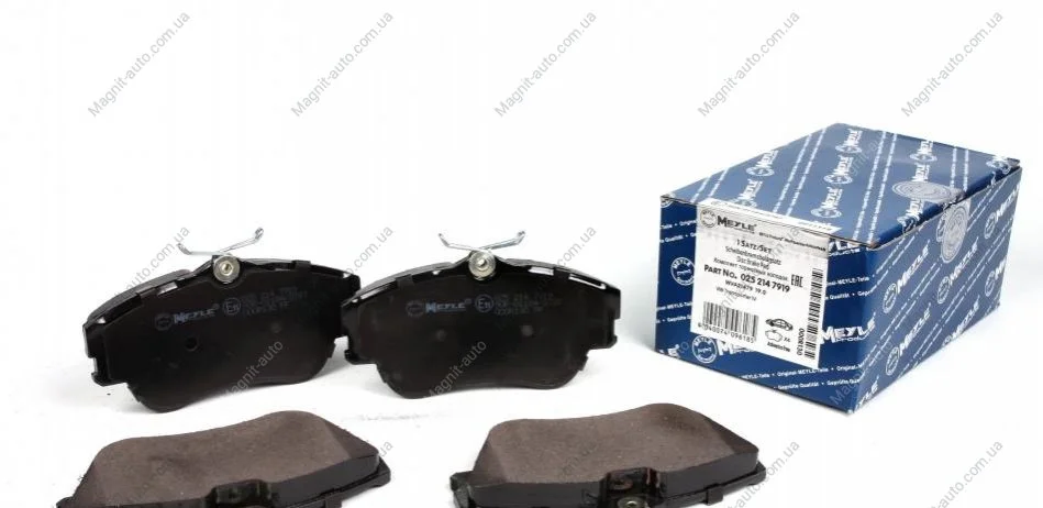 Колодки гальмівні, передні R15, 1.9/2.4D -99 (тип LUCAS) (невент. диск) MEYLE 025 214 7919 (фото 1)