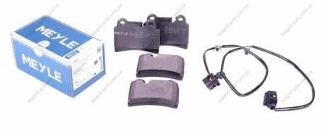 Колодки гальмівні, задні, VW Touareg 02-10 MEYLE 025 240 9717