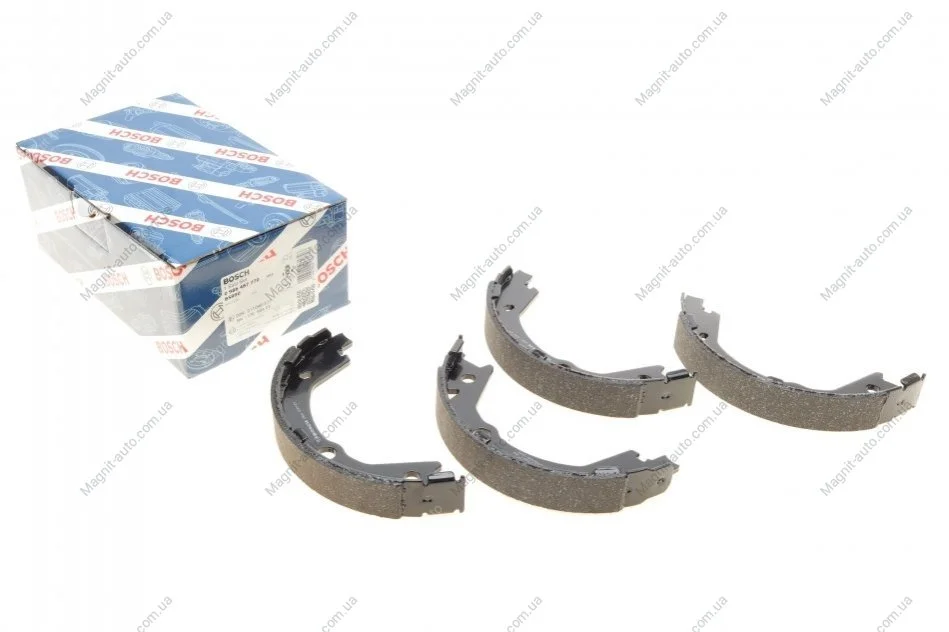 Колодки гальмівні барабан (ручник) HYUNDAI/KIA -\' BOSCH 0986487770 (фото 1)
