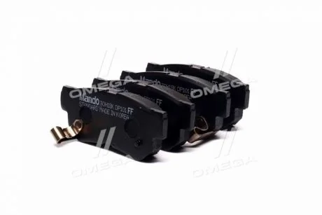 Тормозные колодки дисковые задние MANDO MPH18