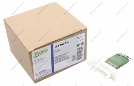 Резистор вентилятора VAG A3/Q3/Octavia/Caddy/CC/Golf/Passat/Tiguan "1,0-3,6 "03>> Valeo 515074