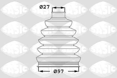 Пильовик ШРКШ CITROEN Jumper/FIAT Ducato/NISSAN Navara/PEUGEOT Boxer/RENAULTMaster III Sasic SASIC 1904043