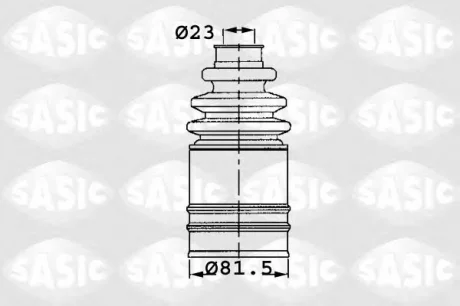 Пыльник ШРКШ внутр. Sasic SASIC 1904006