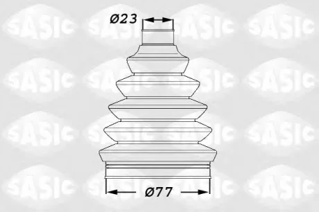 Пыльник приводного вала (к-кт) SASIC 1900008