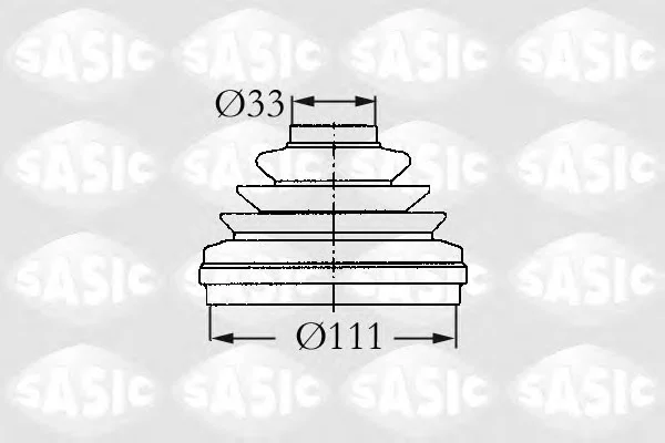Пыльник ШРКШ SASIC 2933993 (фото 1)