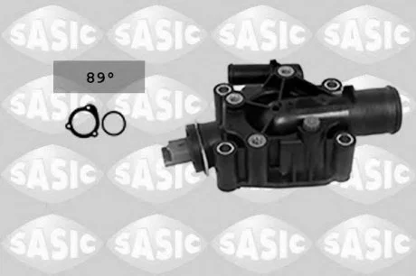 Термостат PSA Berlingo, C2, C3 Pluriel, C4, DS4, 1007, 206, 207, 301, 307 Sasic SASIC 3300005