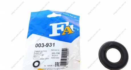 Гумівка глушника Fischer Automotive One (FA1) 003-931