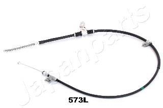Трос ручного тормоза левый JAPANPARTS BC-573L