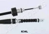 Трос ручного тормоза левый JAPANPARTS BC-K34L (фото 1)