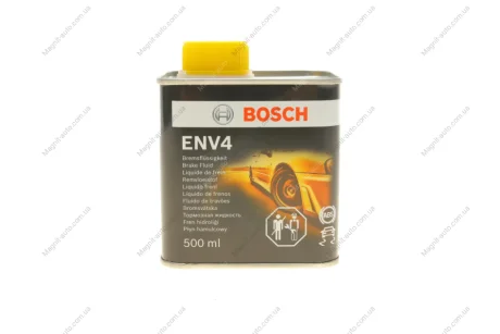 Гальмівна рідина ENV4-0,5 L - кратн. 15 шт BOSCH 1987479201