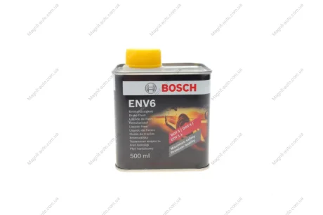 Гальмівна рідина ENV6-0,5 L - кратн. 15 шт BOSCH 1987479206