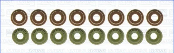 Сальник клапана (впуск/випуск) (к-кт.) 323/626/Camry/RAV4 1.3-2.7 87-05 AJUSA.57038300 (фото 1)