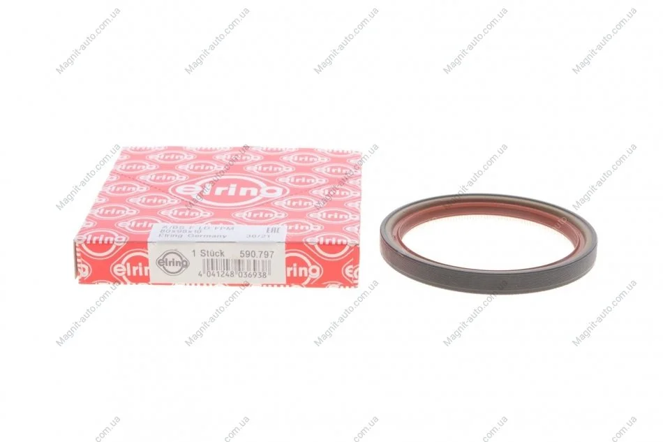 Сальник 80x98x10 OPEL X10XE/C ELRING 590.797 (фото 1)